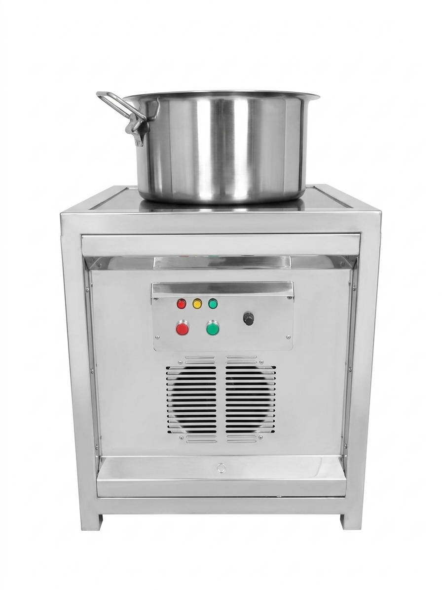 Bulk cooking commercial induction cooktop